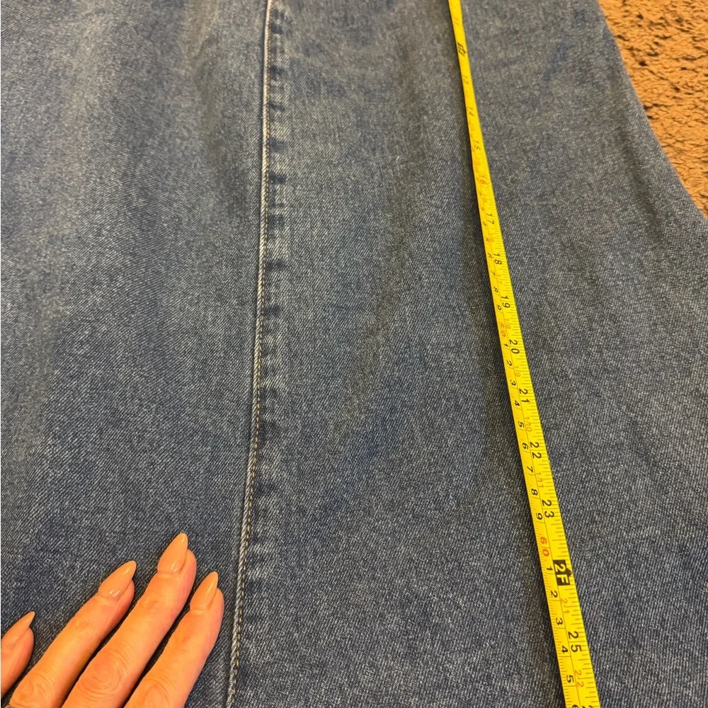 SHEIN Denim Romper Sleeveless Size L 8 10 - Picture 4 of 11